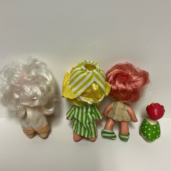 Vintage Strawberry Shortcake TLC Doll Lot- Cafe Ole, Apricot, Angel Cake & More - Picture 8 of 16